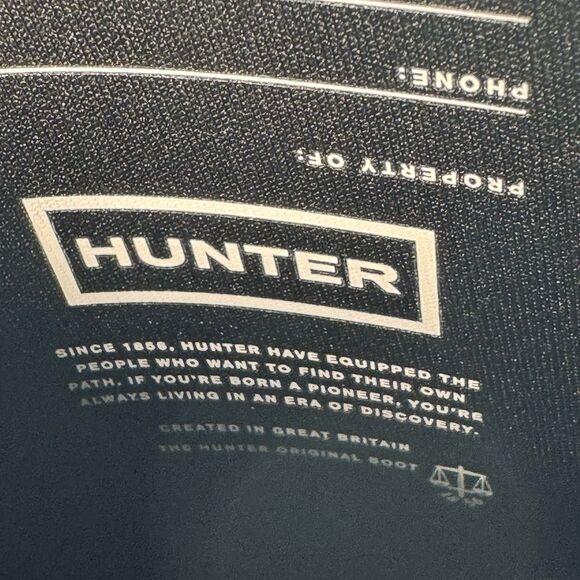 Hunter Original Tour Tall Boot, Black Winter, Rain Boot, Women’s Size 7 New - Picture 12 of 16
